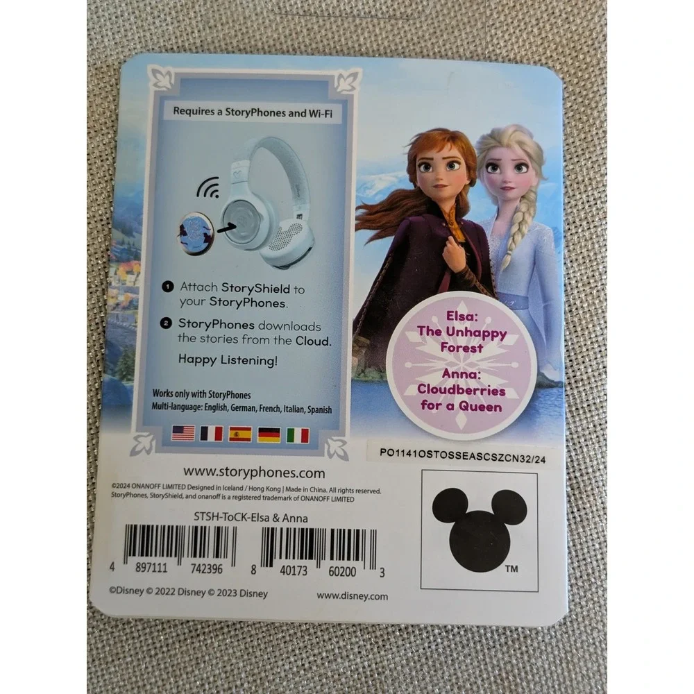 StoryPhones Disney Frozen StoryShield Kids OS Blue New Tales of Courage Vol 7